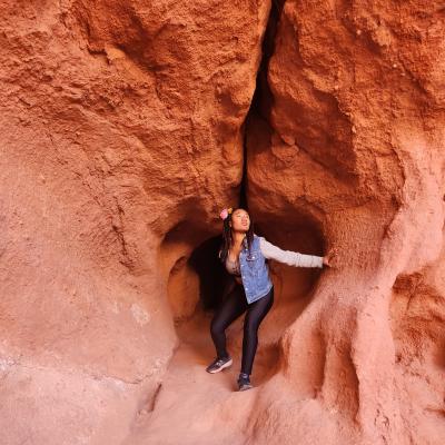 2 Lena Jones MS20 2 Red rock in Salta Argentina on the Road to Cafayate.