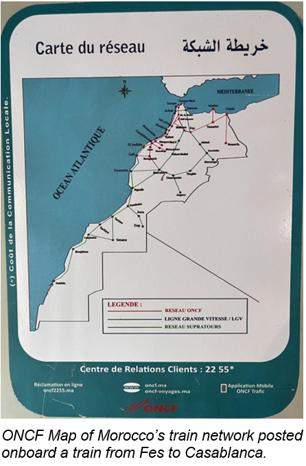ONCF Map