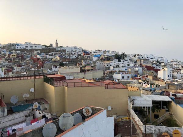 Sunset from Tangier Rooftop