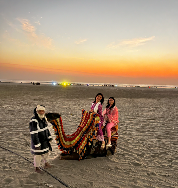 Camel Ride on the Beach