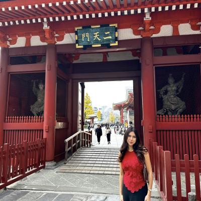 Abigail Leyva at Senso ji