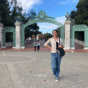 Addi Lee at Sather Gate