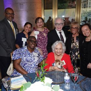 Alumni with Mariano Guzman Maryann Marrapodi Lorraine Spurge and Lottie Taylor