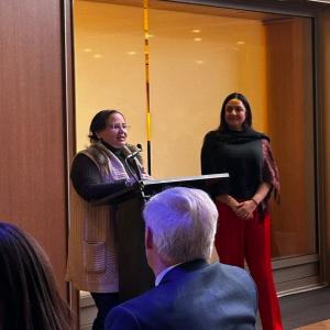 Ana Pavich MS 89 and Evelyn Torres