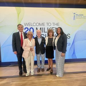 David Trulio Mariano Guzman Lorraine Spurge Dr. Jane Foley Evelyn Torres 2026 Milken Scholars Summit