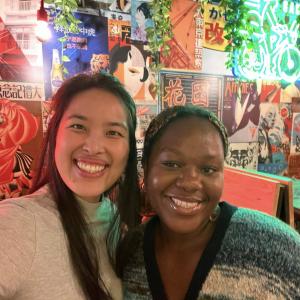 Emory Charlry Kamara MS 24 with Joyce Cheng
