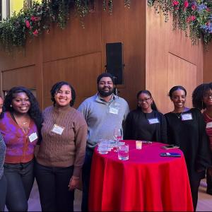 Hannah Menghis MS 22 Elizabeth Abatan MS 21 Clarke Dickens MS 22 Alex Billups MS 19 Alyssa Toussaint MS 22 Merry Tola MS 23 and Mattie Isaac MS 23