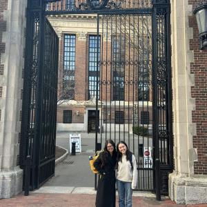Harvard Kitty Wang MS 23 and Angela Yang MS 24