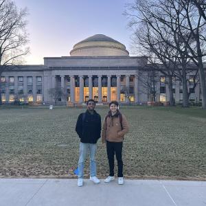 MIT Osahon Odiase MS 22 and Joshua Pereira MS 21