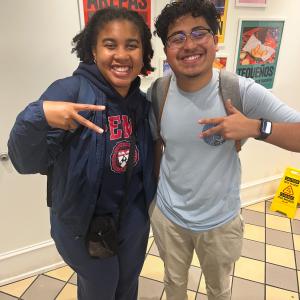 Penn Clarke Dickens MS 22 and Samuel Sosa Sanchez MS 24