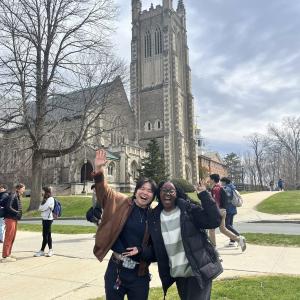 Williams College Jessica Jiang MS 21 and Abigail Ansah MS 24
