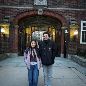 Yale Emely Cardenas MS 25 and Alex OSullivan MS 22