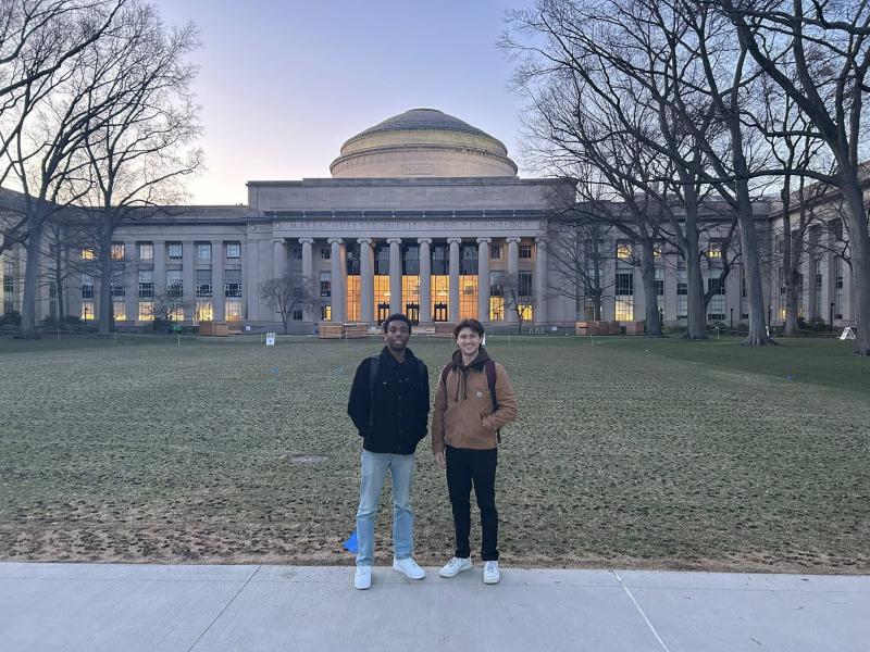 MIT Osahon Odiase MS 22 and Joshua Pereira MS 21