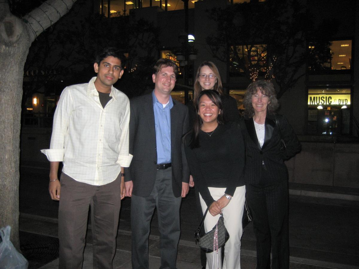 05 2007 Santa Monica Dinner Group Shot 5 17 07