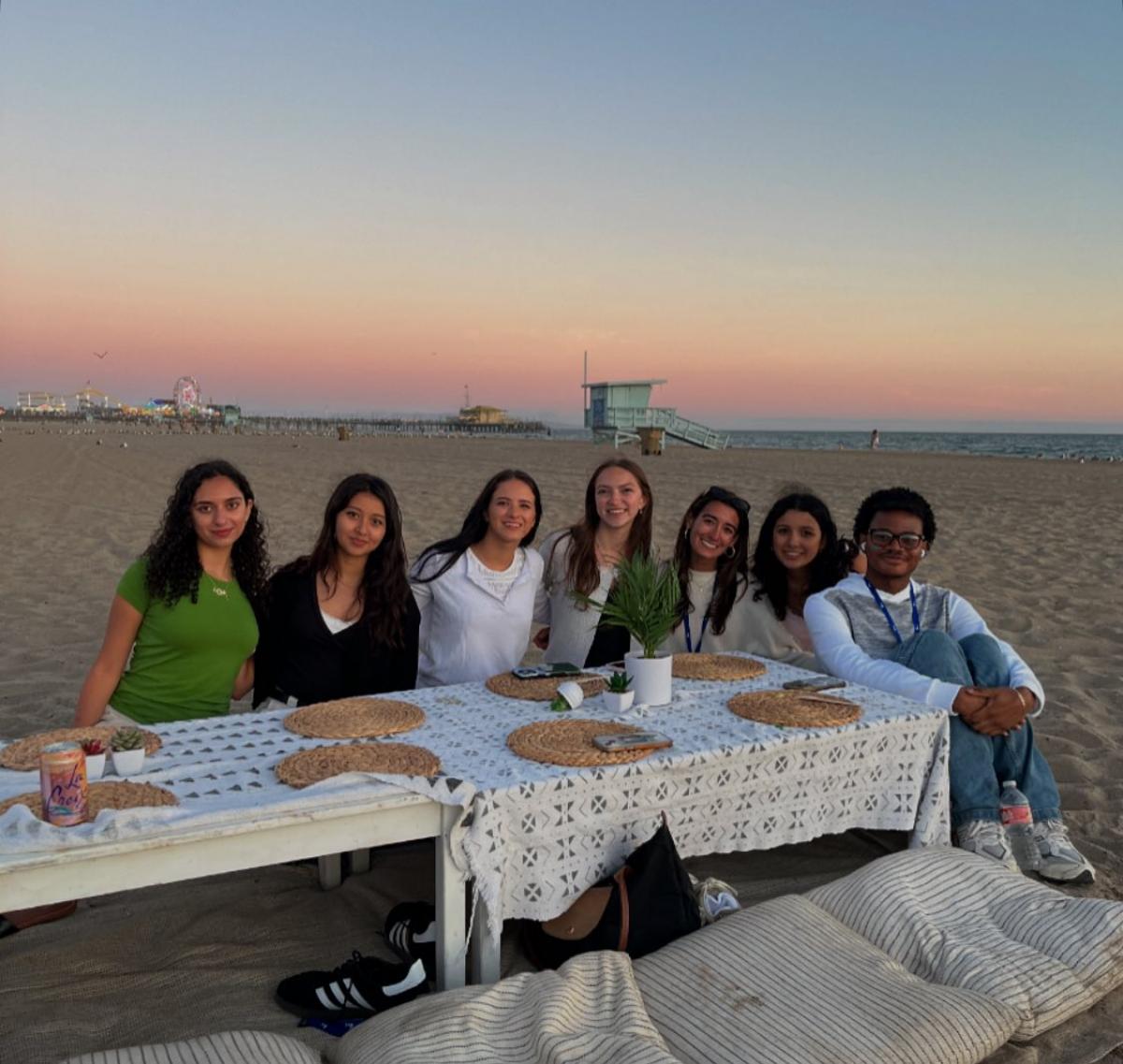 Beach Activity part of 2025 Scholars
