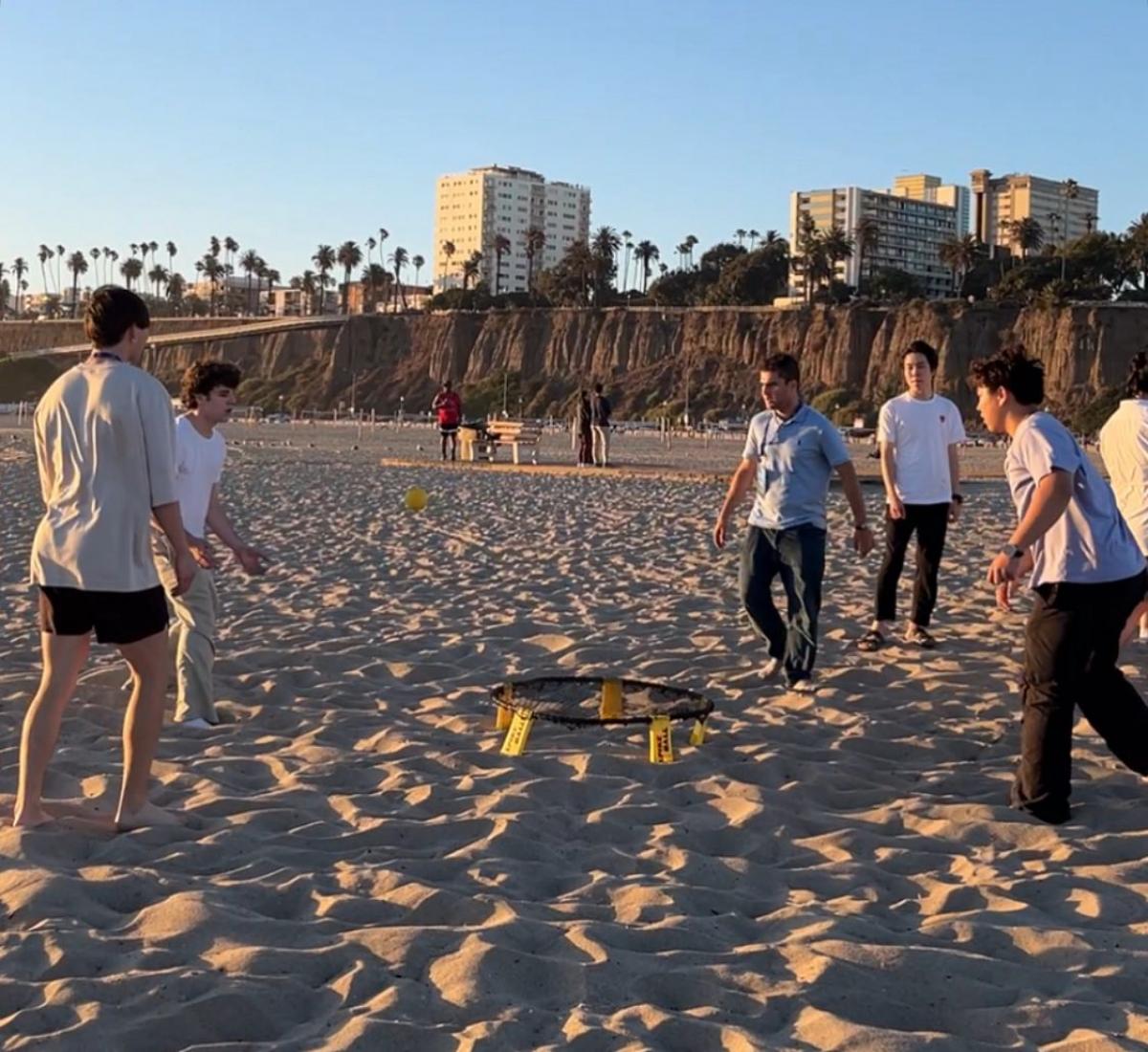 Beach Activity spike ball