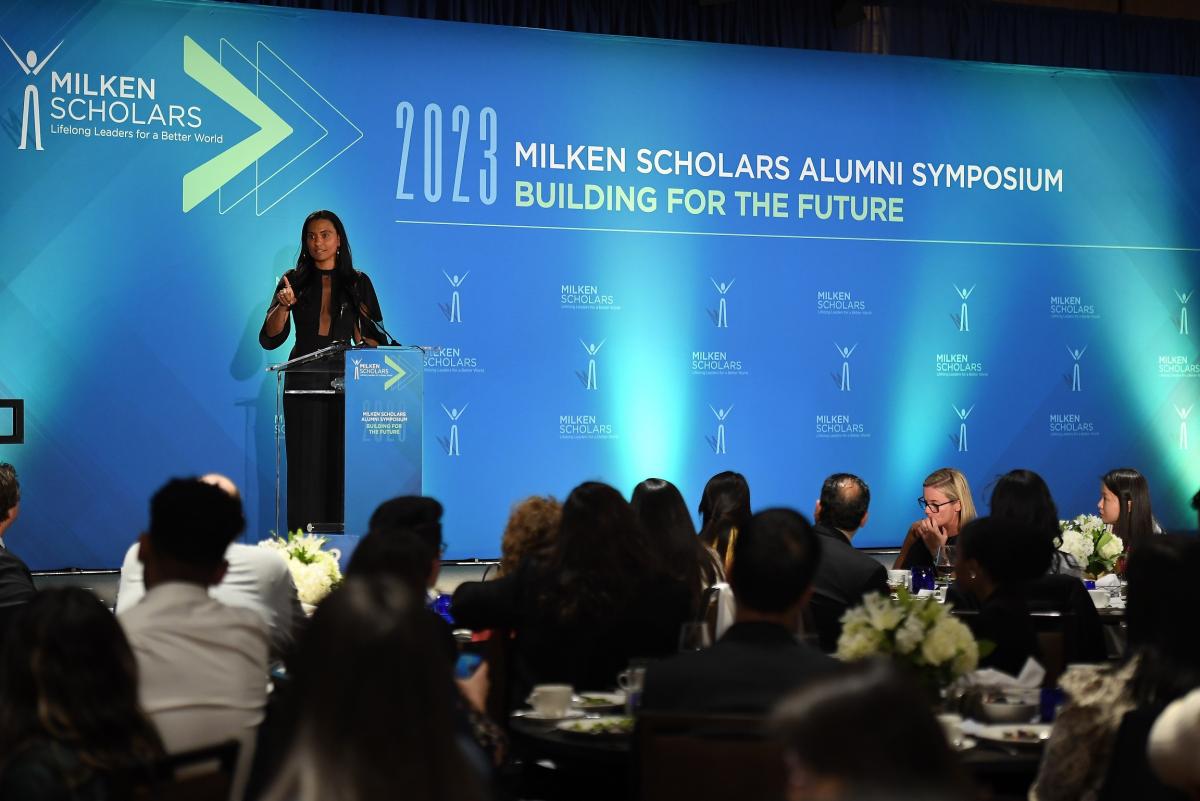 Christine Simmons 2023 Milken Scholars Alumni Symposium 3 of 4