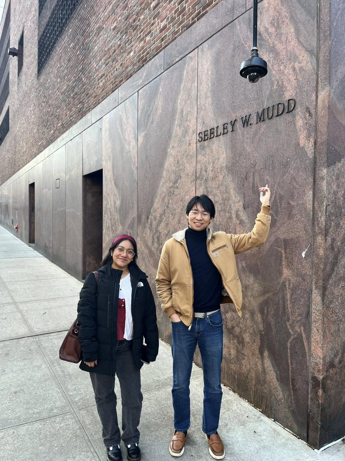 Columbia Rae Seong Jeong MS 21 and Karen Garcia MS 23