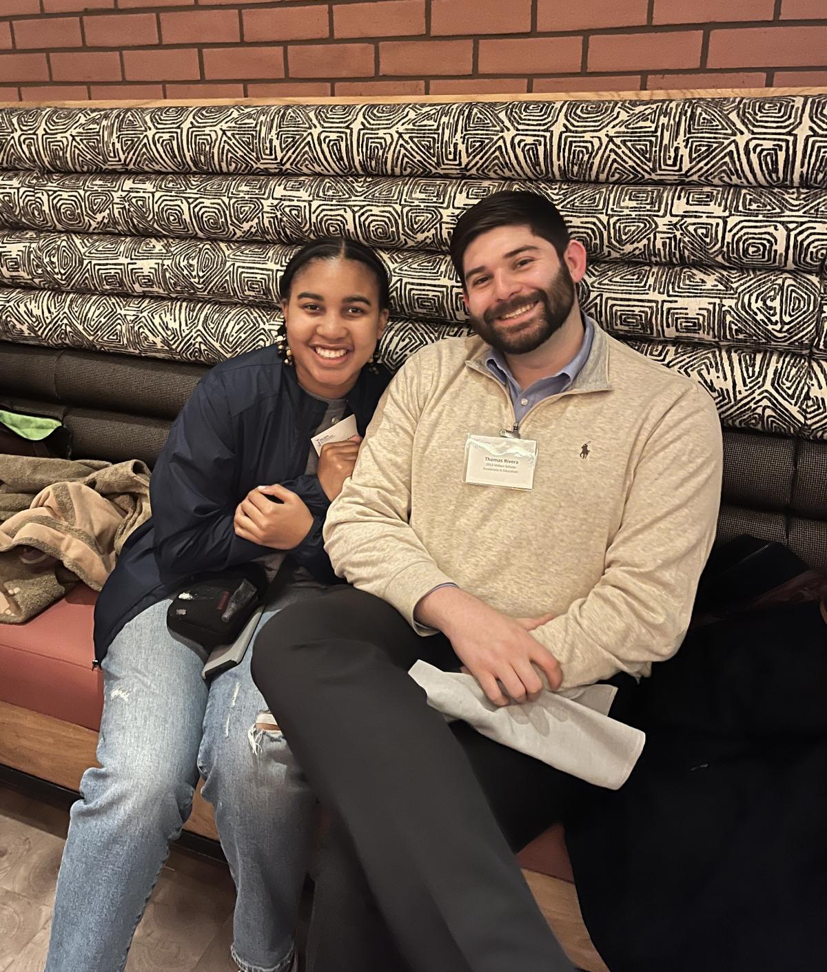 DC Holiday Dinner Clarke Dickens MS 22 and Thomas Rivera MS 14
