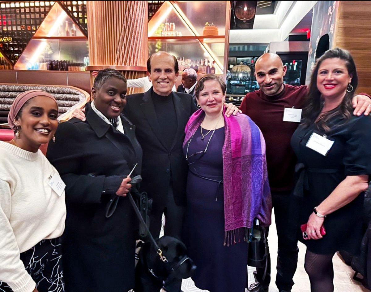 DC Holiday Dinner Ekram Jiru MS 14 Julie Hoyte MS 89 Mike Milken Ana Pavich MS 89 James Stevens MS 98
