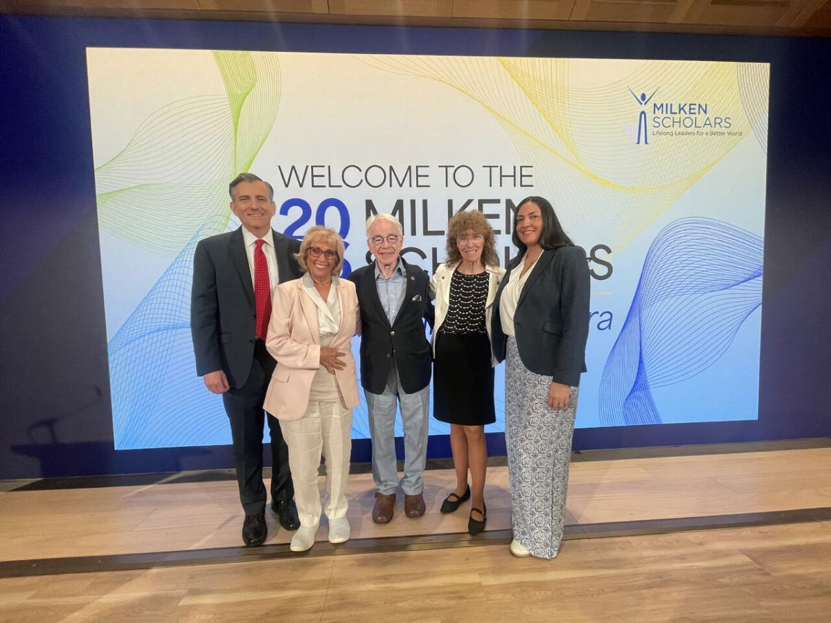 David Trulio Mariano Guzman Lorraine Spurge Dr. Jane Foley Evelyn Torres 2026 Milken Scholars Summit
