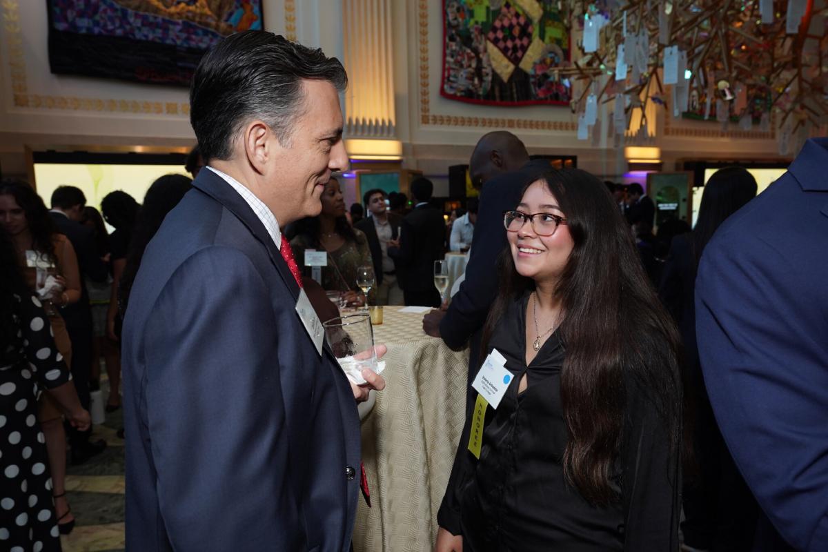 David Trulio and Valeria Urbalejo 2026 Milken Scholars Summit 1