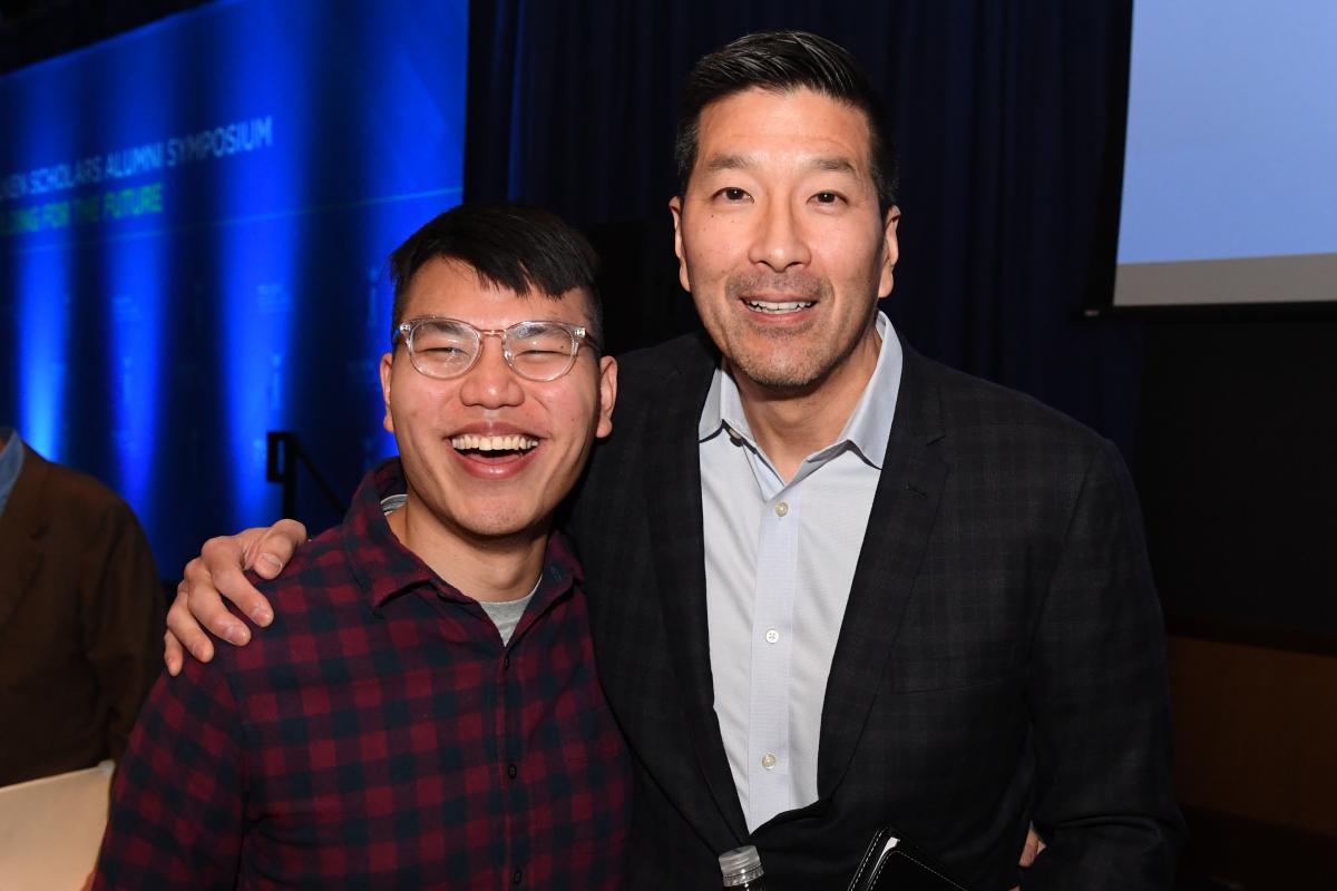 Dr. Paul Song and Francis Poon