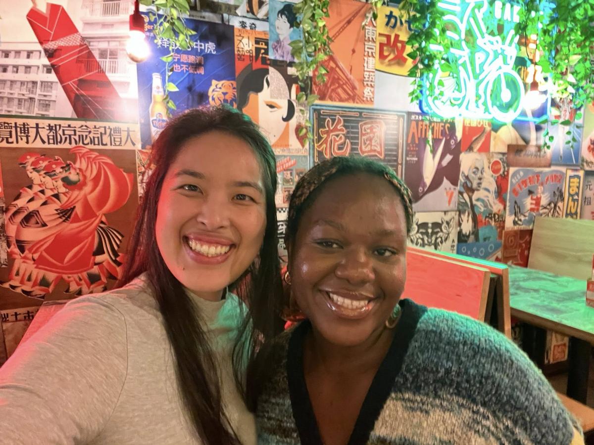 Emory Charlry Kamara MS 24 with Joyce Cheng
