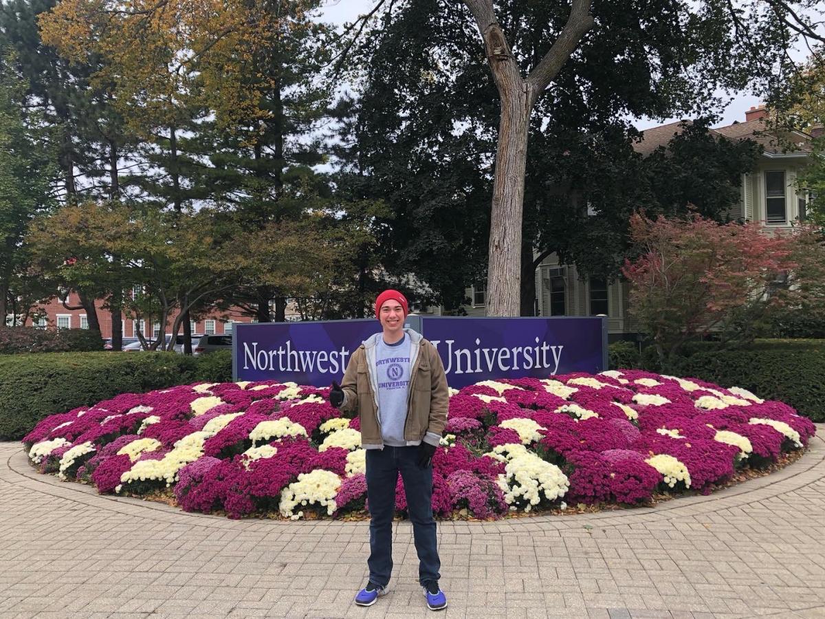 Enzo Banal MS 22 at Northwestern University