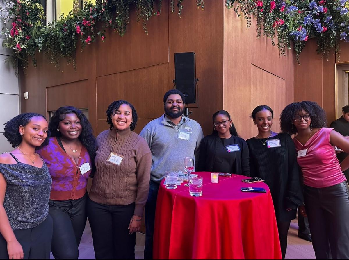 Hannah Menghis MS 22 Elizabeth Abatan MS 21 Clarke Dickens MS 22 Alex Billups MS 19 Alyssa Toussaint MS 22 Merry Tola MS 23 and Mattie Isaac MS 23