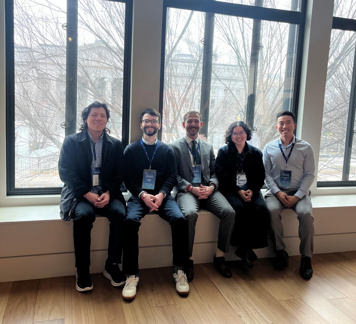 Jose Aceves MS 17 Angelo Osofsky MS 18 David Mardakhayev MS 17 Dana Hua MS 20 and Clarence Kong MS 14