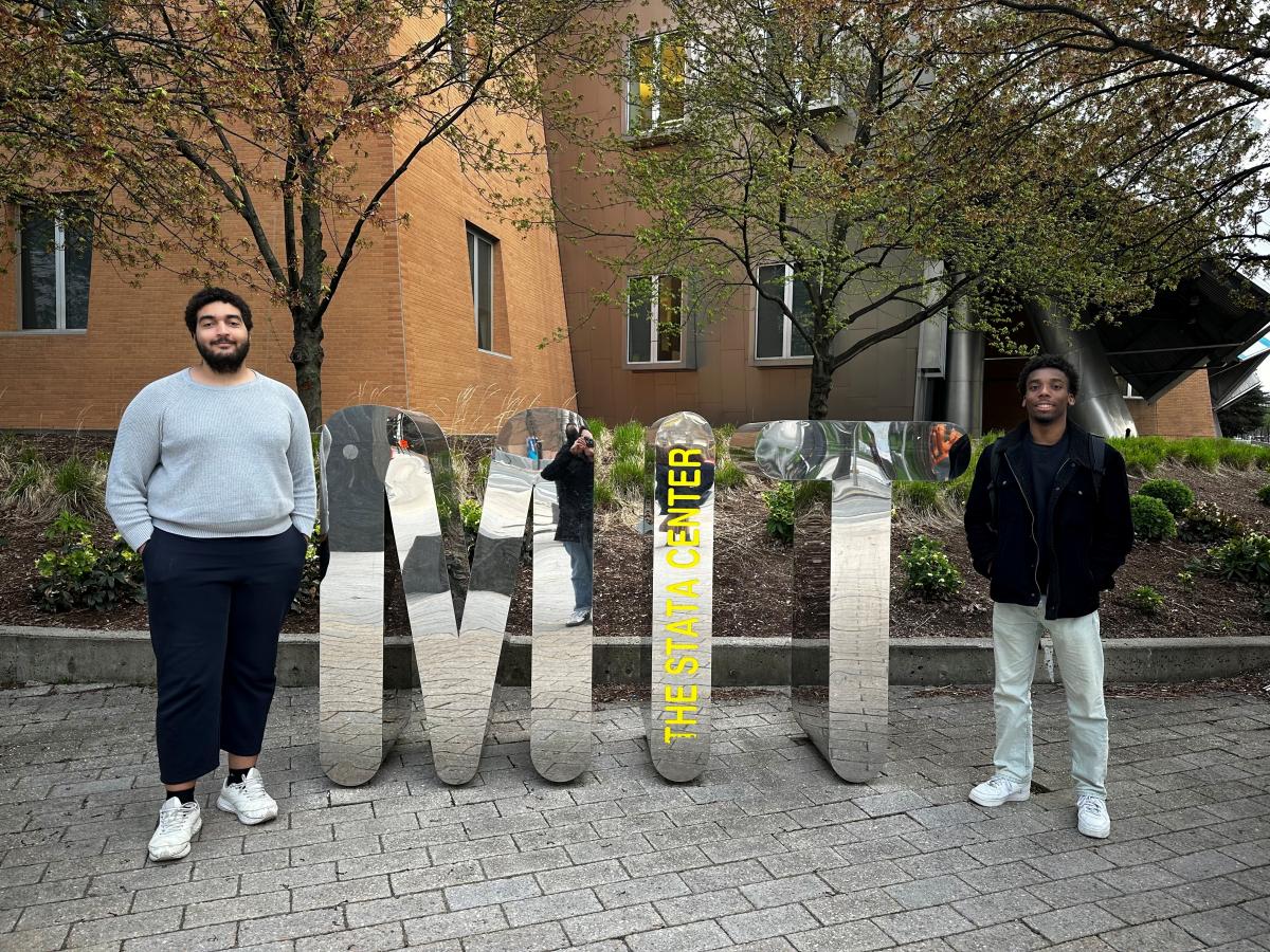 MIT Marcellino Melika MS 25 and Osahon Odiase MS 22
