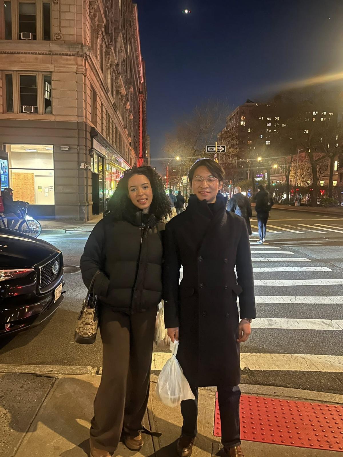 NYC Amanda Cisse MS 24 and Rae Seong Jeong MS 21