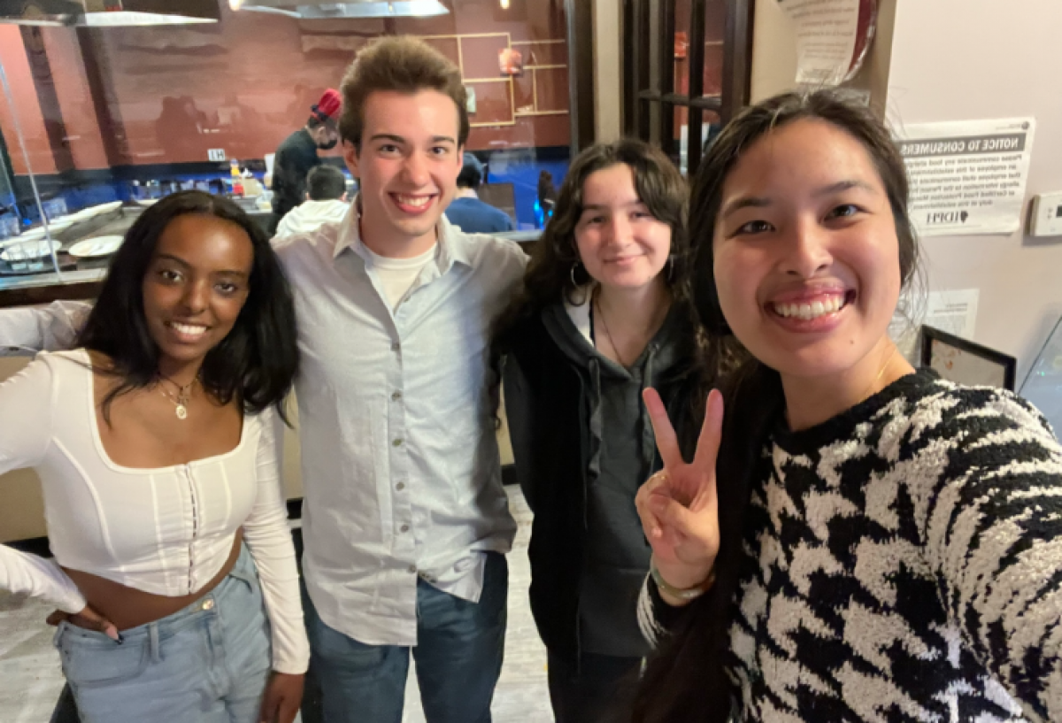 Northwestern Merry Tola MS 23 Enzo Banal MS 22 Dayanara Chavez MS 23 Northwestern University Campus Visit with Joyce Cheng