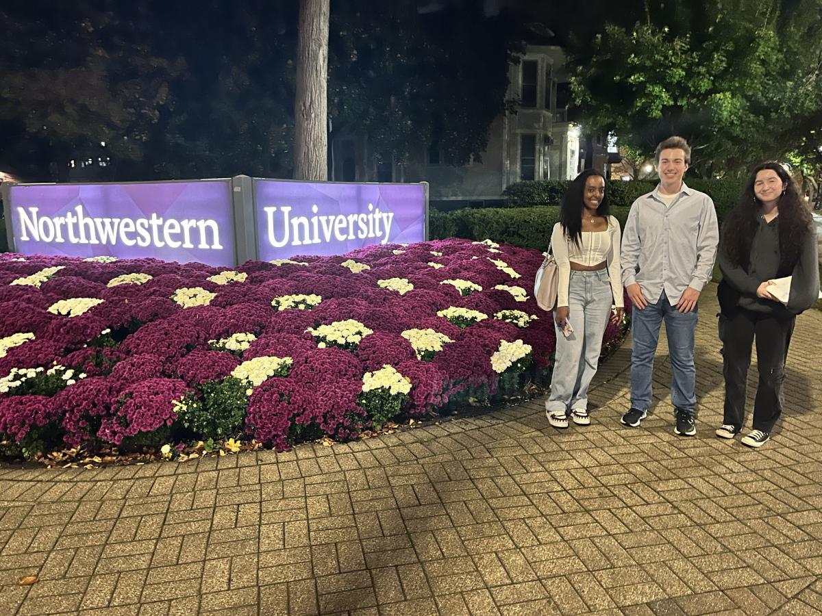 Northwestern University Merry Tola MS 23 Enzo Banal MS 22 Dayanara Chavez MS 23