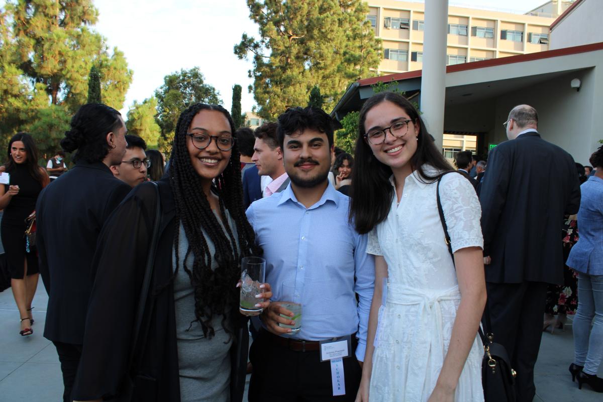 Scholars at LA Recognition Ceremony