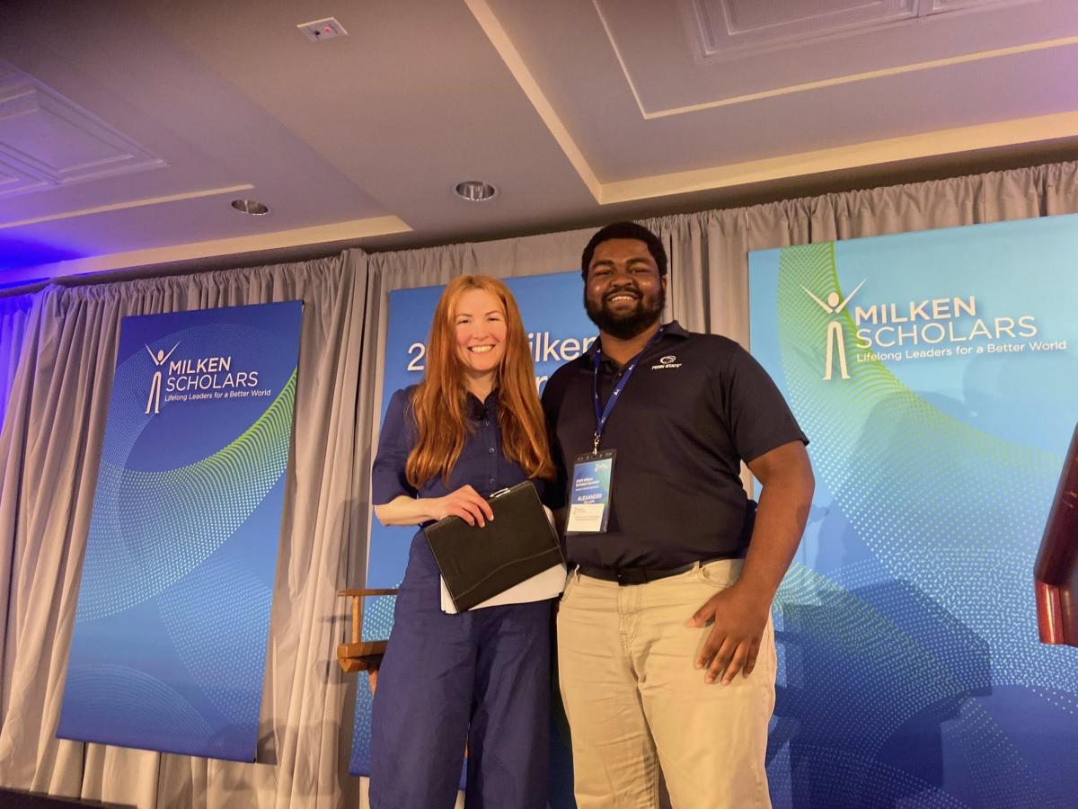Simone Friedman and Alexander Billups MS 19