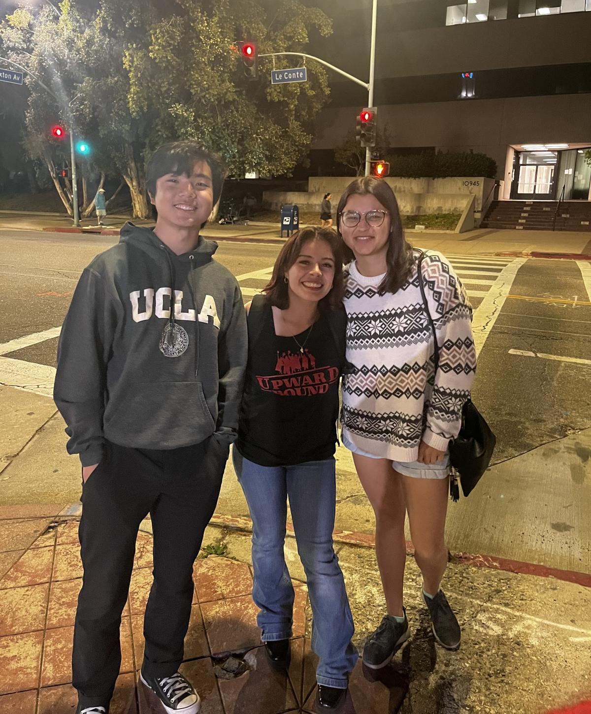 UCLA Juli Mendoza MS 23 Neo Phuchane MS 23 and Victoria Taylor MS 23