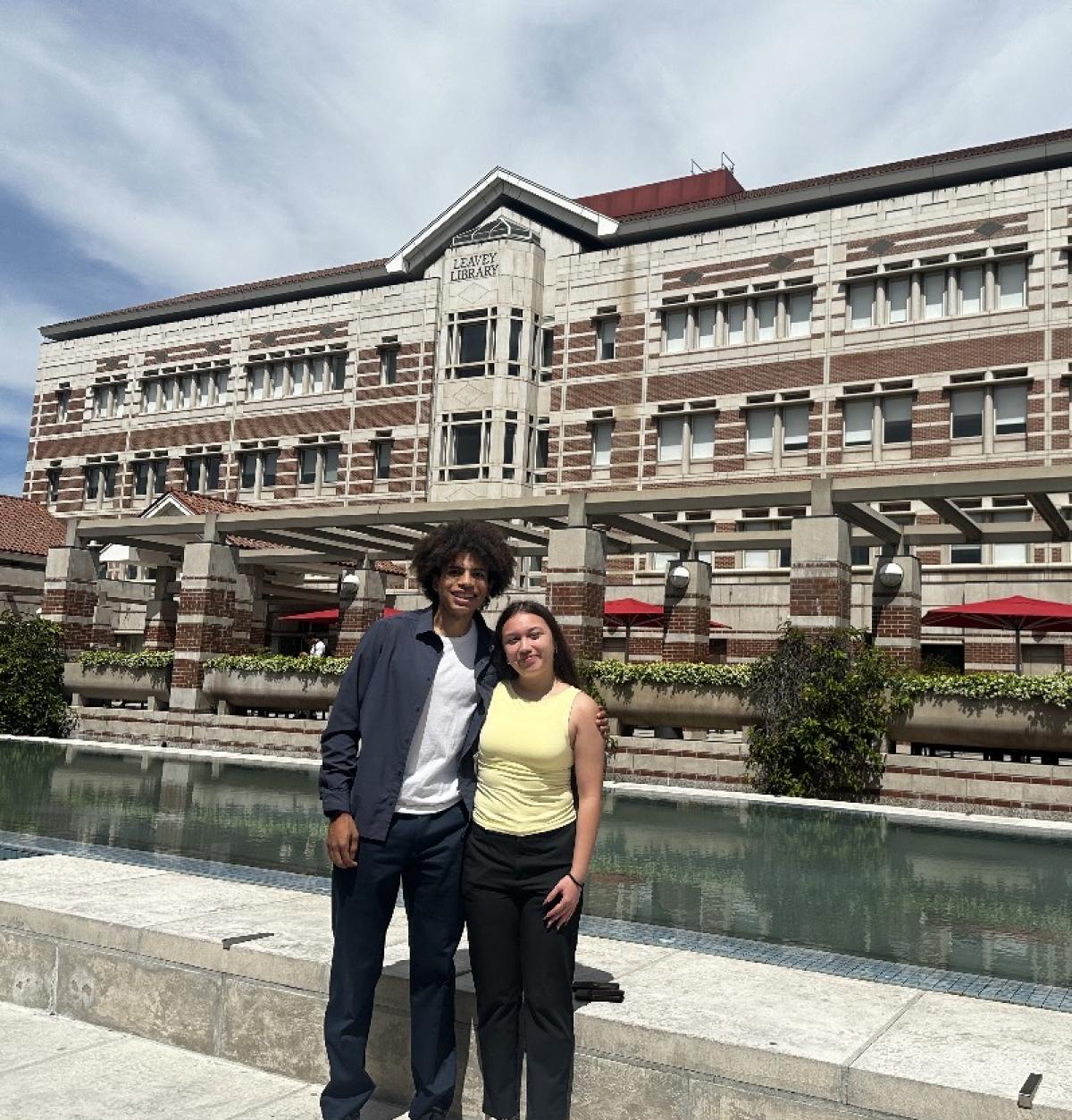 USC Charles Simon MS 25 and Jessica Luna MS 22