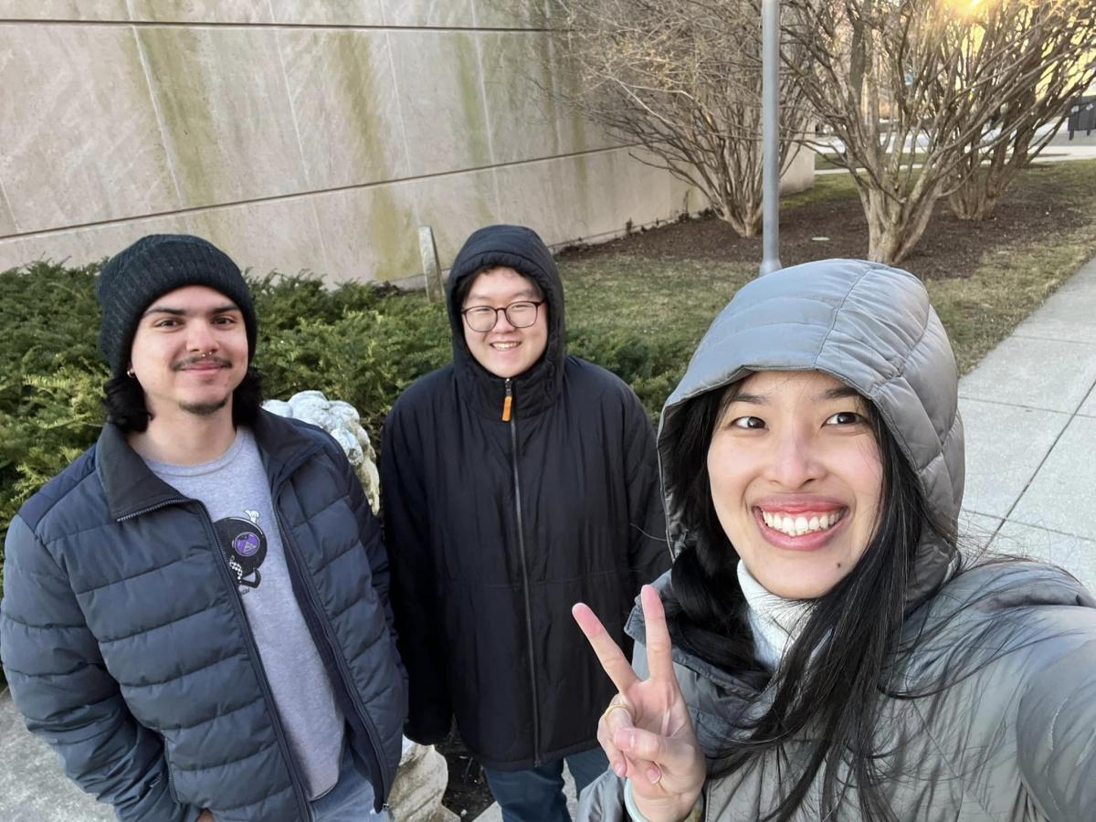 University of Chicago Brayant De Leon MS 21 and Jun Woo Shin MS 23