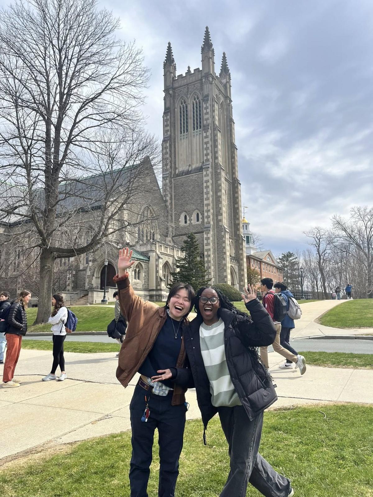Williams College Jessica Jiang MS 21 and Abigail Ansah MS 24