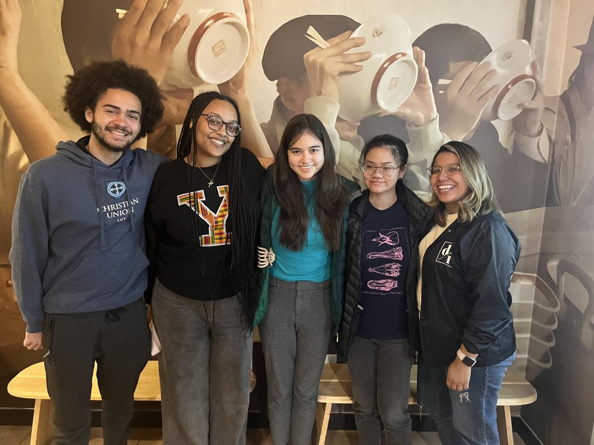 Yale Alex OSullivan MS 22 Momona Hadish MS 21 Asha Goyal MS 23 Jennifer Le MS 21 and Jocelyn Perez MS 07