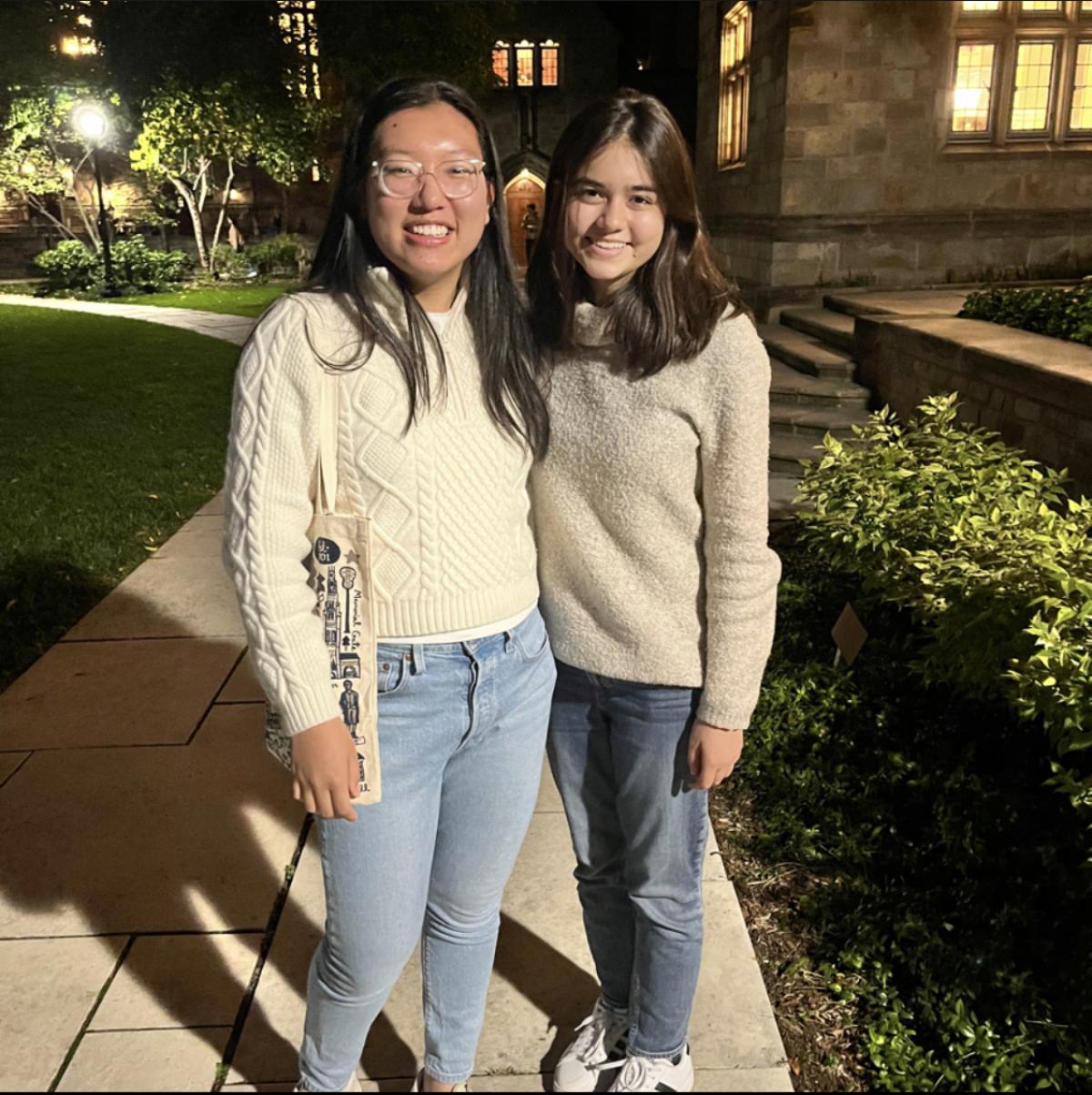 Yale Lina Lin MS 23 and Asha Goyal MS 23