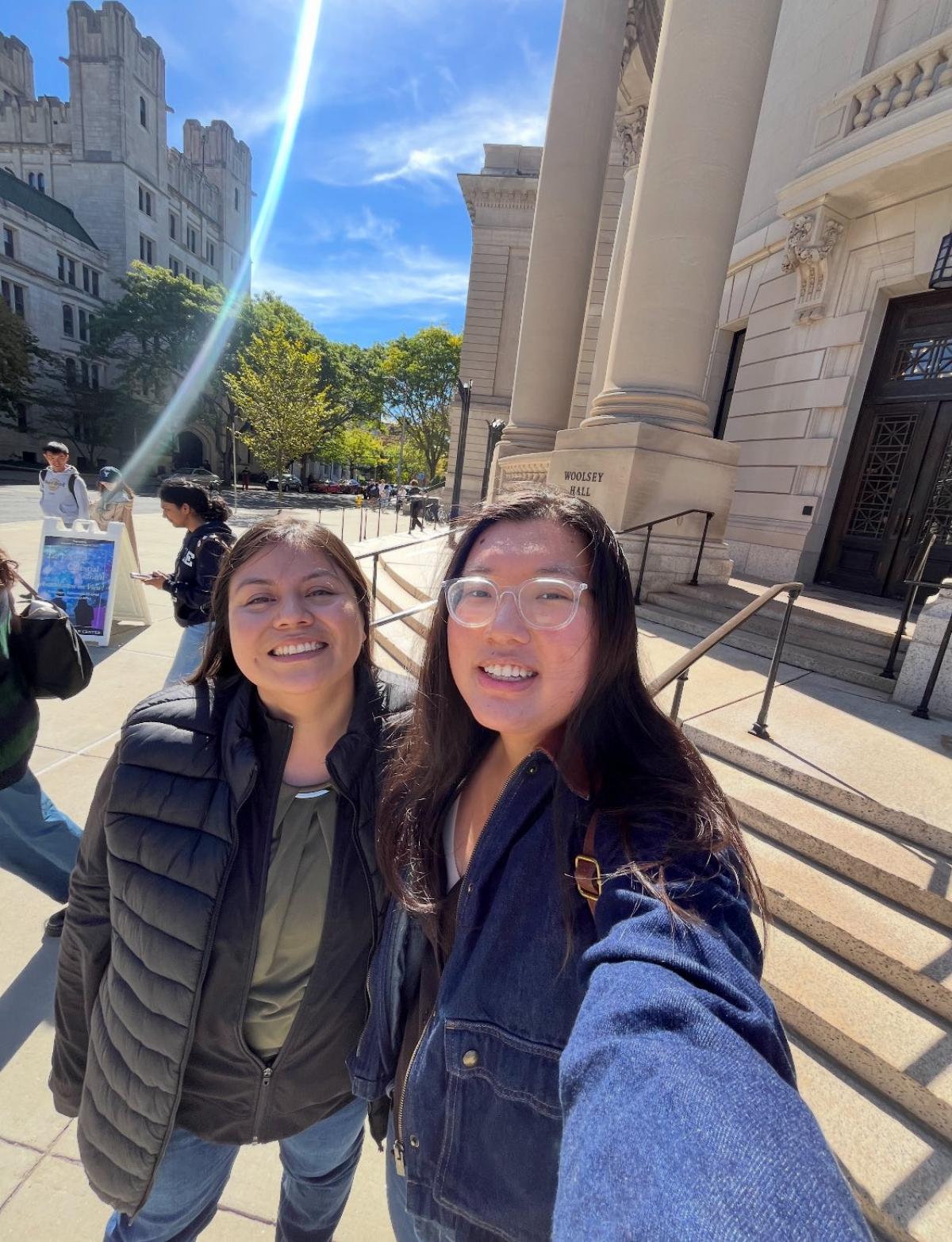 Yale Lina Lin MS 23 and Natalie Reyes